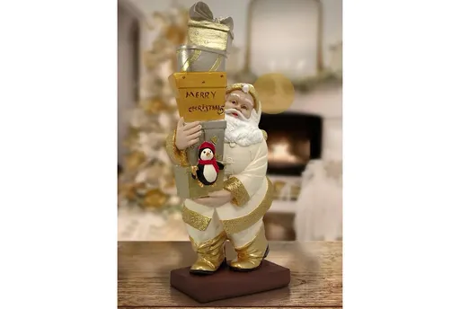 Decoratiune, CY0699, 19x9x35 cm, Poliester, Crem