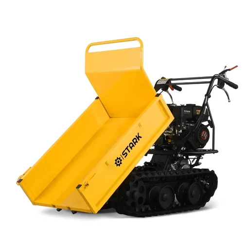 Transportor cu senile STARK-D30MB, Motor LONCIN 196cc, 6.5CP,  3 + 1 viteze, Capacitate de inacare 300 Kg