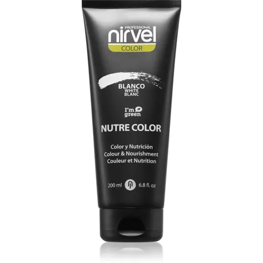 Nirvel Nutre Color masca tonifianta si hranitoare pentru păr culoare Blanco 200 ml