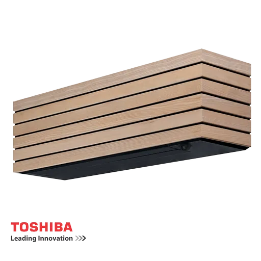 Aparat de aer conditionat Toshiba Super Daiseikai 10 WOOD RAS-B13S4KVDG-E / RAS-13S4AVPG-E, 13 000BTU, 25 m², A+++ / A+++, R-32, Alb