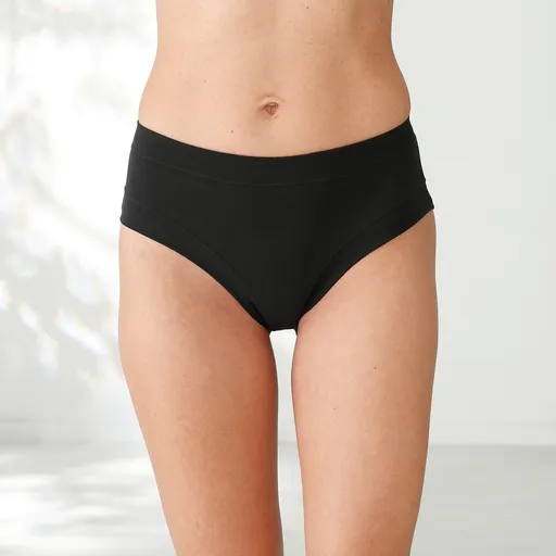 Set de 2 chiloți midi fără bandă elastică