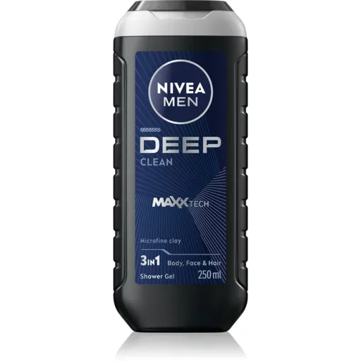 NIVEA MEN Deep Gel de duș pentru bărbați 250 ml