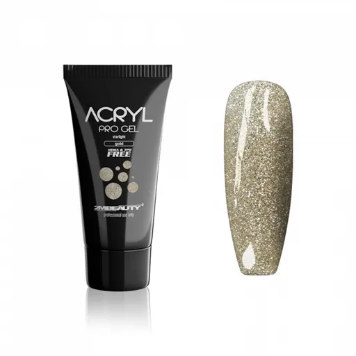 Acryl Pro Gel 2M Hema Free Starlight Gold - 30g