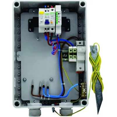 Bloc de masura si protectie monofazat cu diferential si DPSM-MN, 300mA, 25A Comtec PF0019-00065