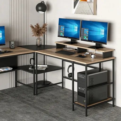 Birou, Hanah Home, Greta L Matte, Dore / Negru