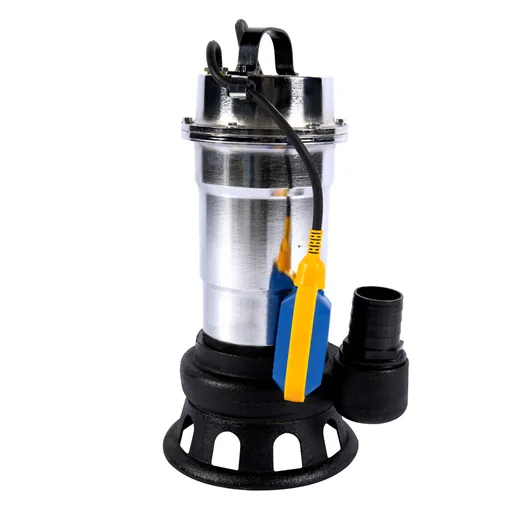 Pompa inox apa murdara cu plutitor, SWP-750-50F, 3 KW, 416 l/min, Inaltime Refulare-20m, Bobinaj Cupru, Micul Fermier