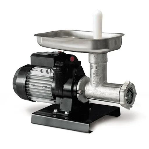 Masina de Tocat Carne Electrica Profesionala Inox, Nr.12 Reber Italia 9501N, 500W, 80-130 Kg/h