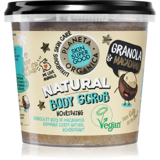 Organic Shop Skin Super Good Exfoliant hrănitor pentru corp 360 ml
