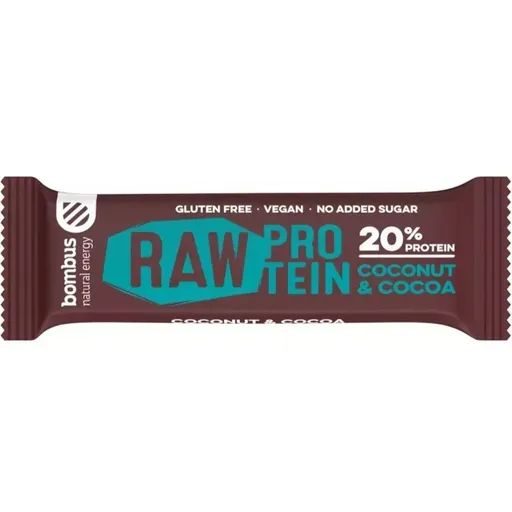 Bombus ECO Baton proteic cu nuca de cocos si cacao 20% proteine
