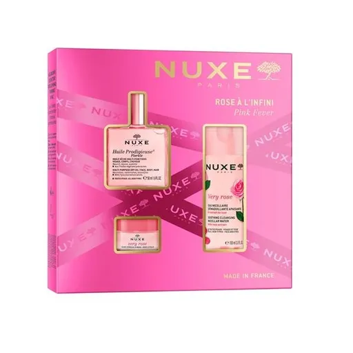 Nuxe Set cadou de îngrijire pentru piele Pink Fever