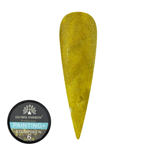 Gel Color Painting Stamping, Global Fashion, Nr. 06, TPO Free