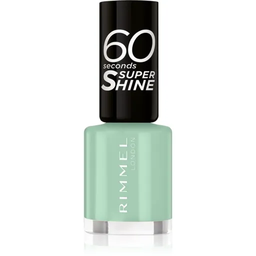 Rimmel 60 Seconds Super Shine lac de unghii culoare 154 Shell Yeah 8 ml