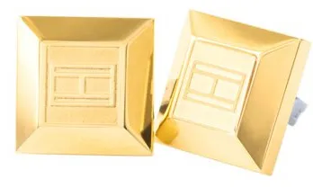 Tommy Hilfiger Cercei placați cu aur TH2700646