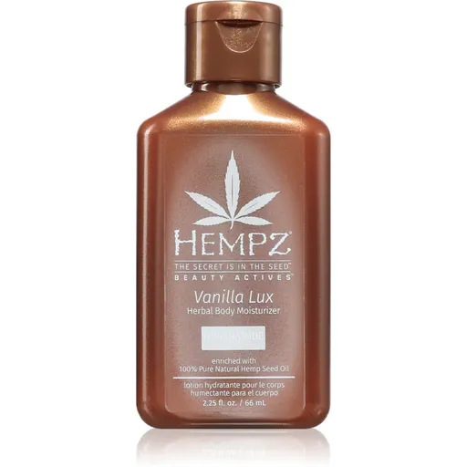 HEMPZ Vanilla Lux lapte de corp 66 ml