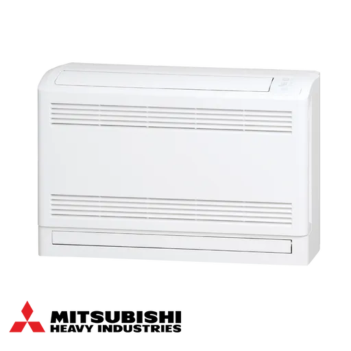 Aparat de aer conditionat inverter pentru podea Mitsubishi Heavy Industries SRF50ZSX-W + SRC50ZSX-W, 18000 BTU, 37 m², A++, R-32, Alb