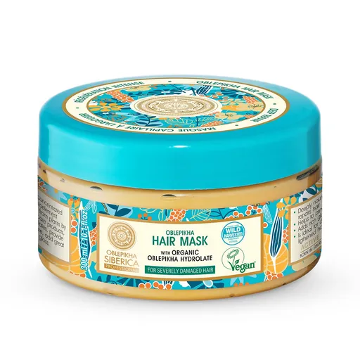 Natura Siberica Mască de cătină pentru păr grav deteriorat Oblepikha Siberica (Hair Mask) 300 ml