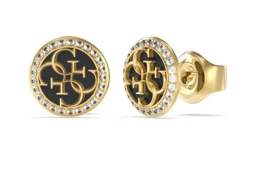 Guess Cercei moderni placați cu aur Life In 4G JUBE02147JWYGBKT/U