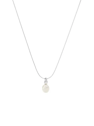 Furiosa Colier cu pandantiv din perlă naturală Dirty Pearl SN-DIRTYPEARL-S