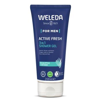 Weleda Gel de duș pentru bărbați Active Fresh (3 in 1 Shower Gel) 200 ml