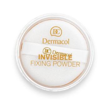 Dermacol Invisible Fixing Powder transparens púder Light 13 g