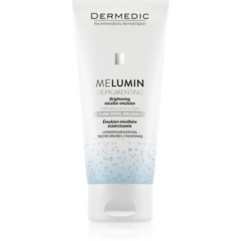 Dermedic Melumin emulsie micelara pentru curatare pentru piele cu hiperpigmentare 200 ml