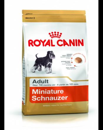 ROYAL CANIN Miniature schnauzer adult Hrana uscata caine adult rasa Miniature schnauzer 3 kg