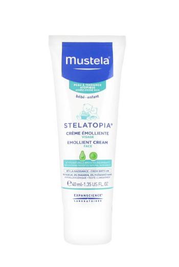 Mustela Cremă pentru copii pentru piele extrem de uscată și atopică Stelatopia (Emollient Face Cream) 40 ml