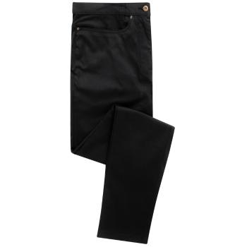 Premier Workwear Pánske nohavice Chino Performance - Čierna | 38/34