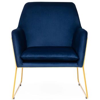 Fotel Milan Bluvel 86/arany