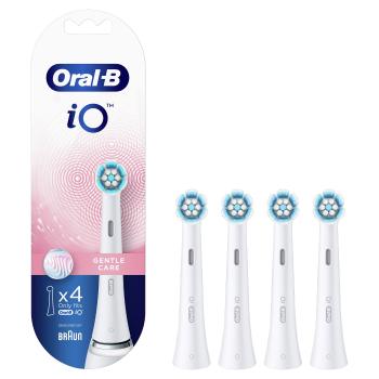 Oral B Capete de perie de rezervă iO Gentle Care White 4 buc