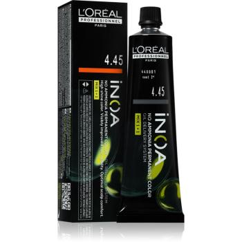 L’Oréal Professionnel Inoa Culoare permanenta pentru par fără amoniac culoare 4.45 Cooper Mahogany Brown 60 ml