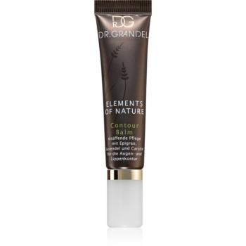 Dr. Grandel Elements Of Nature balsam pentru stralucire pentru conturul ochilor si buzelor 15 ml