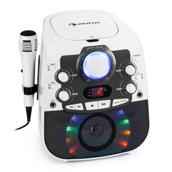 Auna StarMaker 2.0, sistem karaoke, funcție bluetooth, CD player, inclusiv și microfon