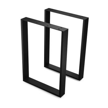 Blumfeldt UrbanFodge U picioare de masă, design modern, pentru proiecte DIY, capacitate de încărcare 200 kg