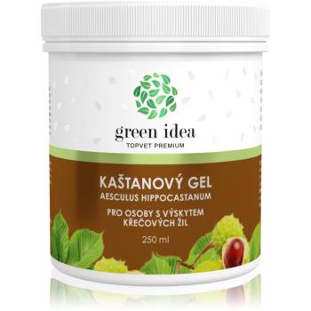 Green Idea Chestnut Gel gel masaj pentru vene si artere 250 ml