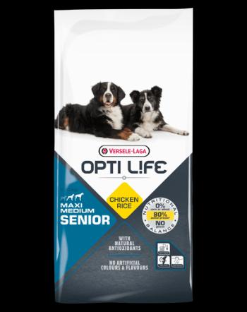 VERSELE-LAGA Opti Life Senior Medium&amp;Maxi hrana uscata pentru caini seniori de talie medie/mica 12,5 kg