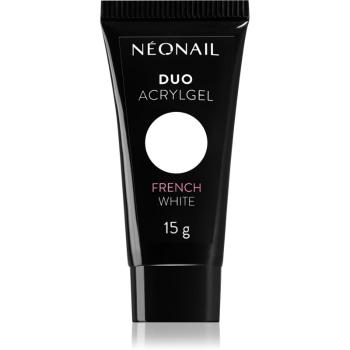 NEONAIL Duo Acrylgel French White gel pentru modelarea unghiilor 15 g