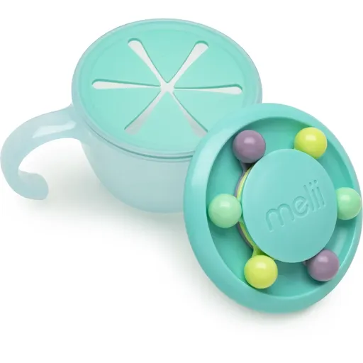 Melii Abacus Snack Container castron pentru gustare Blue 200 ml