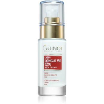 Guinot Longue Vie crema pentru intarire si netezire al pigmentilor pe gat si decolteu 30 ml