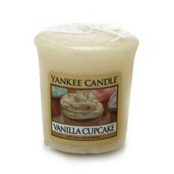 Yankee Candle Lumană aromatică votivă Vanilla Cupcake 49 g