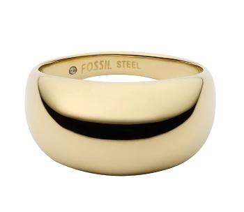 Fossil Inel distinctiv pentru femei placat cu aur Ellis JF04746710 60 mm