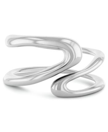 Calvin Klein Inel de designer din oțel Statement Links 35000751 56 mm