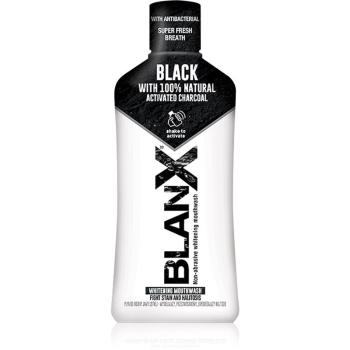 BlanX Black Mouthwash Apa de gura pentru albire cu particule de carbon 500 ml