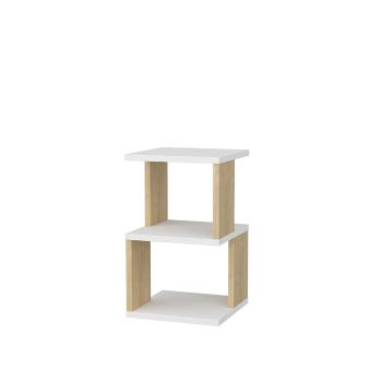 Măsuță de pat Carter White Oak, bej deschis