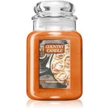 Country Candle Cinnamon Buns lumânare parfumată 680 g