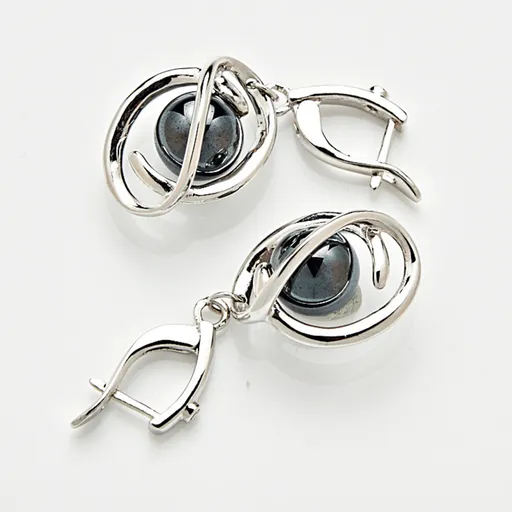 Cercei "Hematit" Amélie di Santi