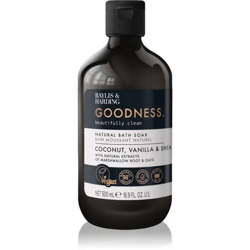 Baylis & Harding Goodness Coconut, Vanilla & Shea spuma de baie 500 ml