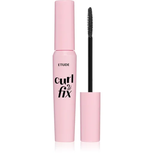 ETUDE Curl Fix Mascara mascara waterproof pentru volum și gene curbate culoare Black 8 g