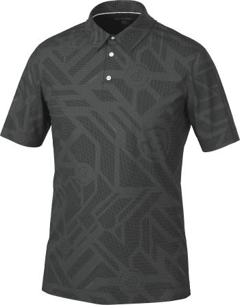 Galvin Green Maze Mens Breathable Short Sleeve Shirt Black M Rövid ujjú póló