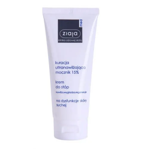 Ziaja Cremă regenerantă pentru pielea caloasă a picioarelor Ultra-Moisturizing With Urea 100 ml